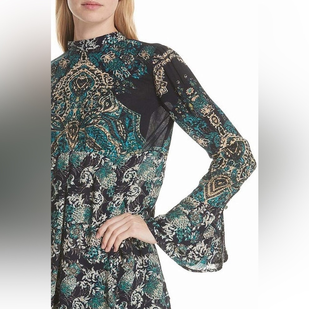 FREE PEOPLE Lady Luck Tunic Blouse - Picture 15 of 16